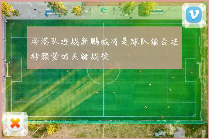 海港队迎战新鹏城将是球队能否逆转颓势的关键战役